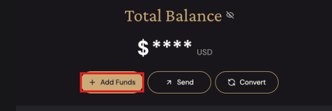ether.fi Vaultの「Add Funds」ボタンに赤枠