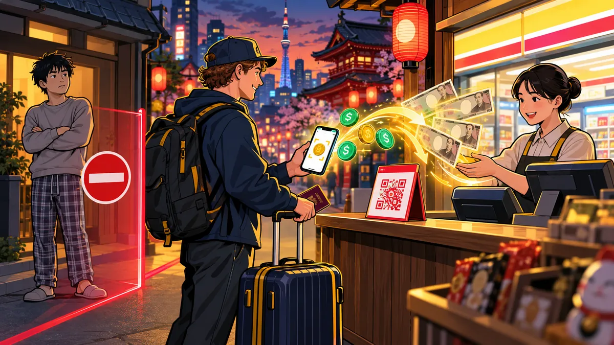 Binance PayがPayPay加盟店で使えるように、日本居住者は対象外