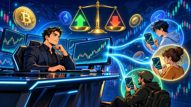 仮想通貨コピートレードおすすめ取引所4社を比較｜利益分配率・最低額・損切り設定と損しない選び方【2026年最新】
