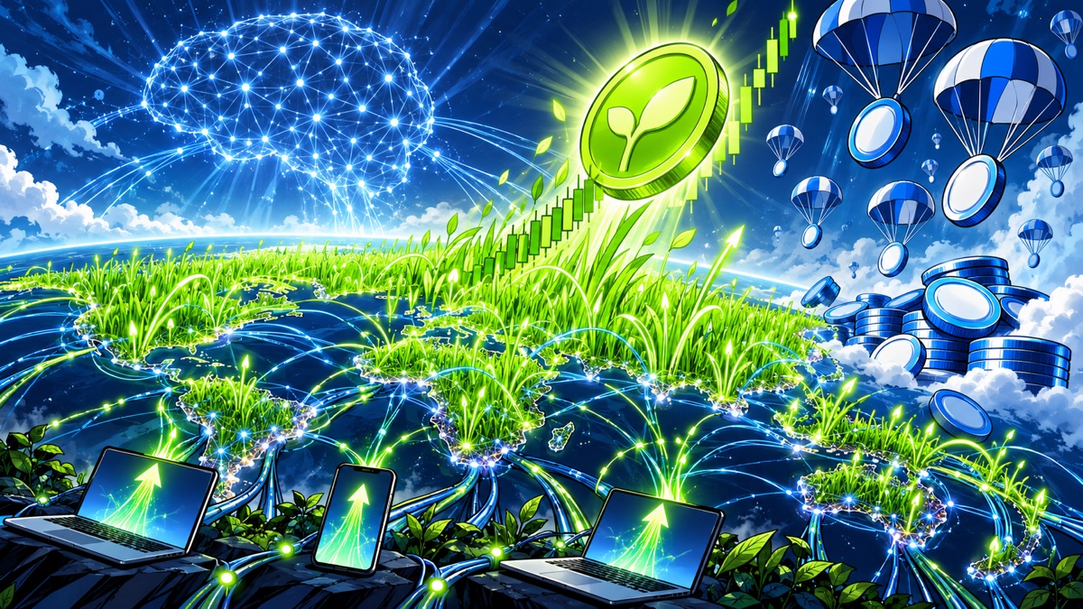 Grass(GRASS)仮想通貨が1か月で2.5倍に急騰した理由|エアドロップ2回目(USDC)の受け取り期限・換金方法・日本での買い方【2026年10月最新】