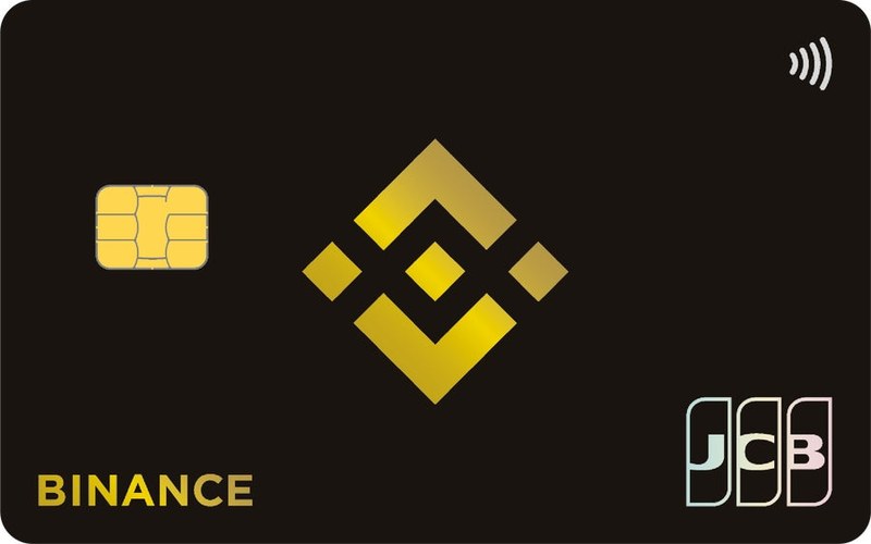 Binance Japan Card（JCB）の券面